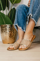 Corky's Gold Just Meshin With Ya Sandals - Macoma Boutique304 Sandals