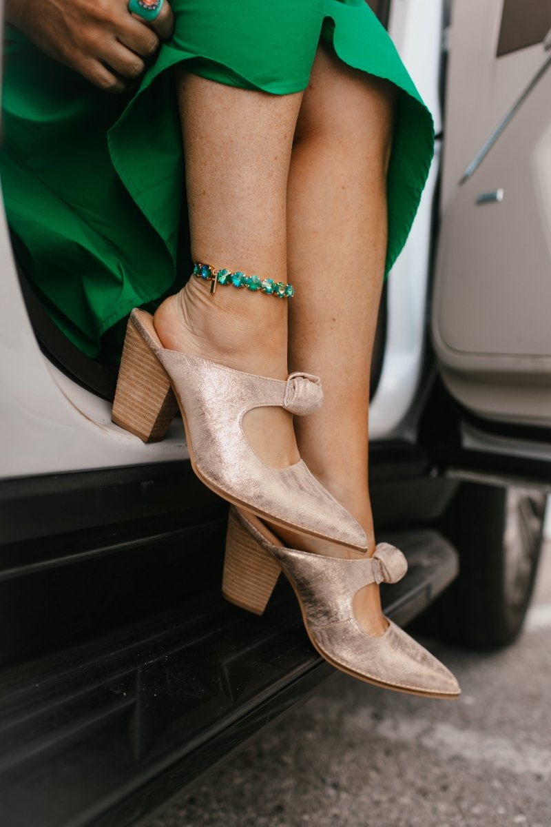 Corky's Gold Knot Gonna Happen Heels - Macoma Boutique302 Wedges & Heels