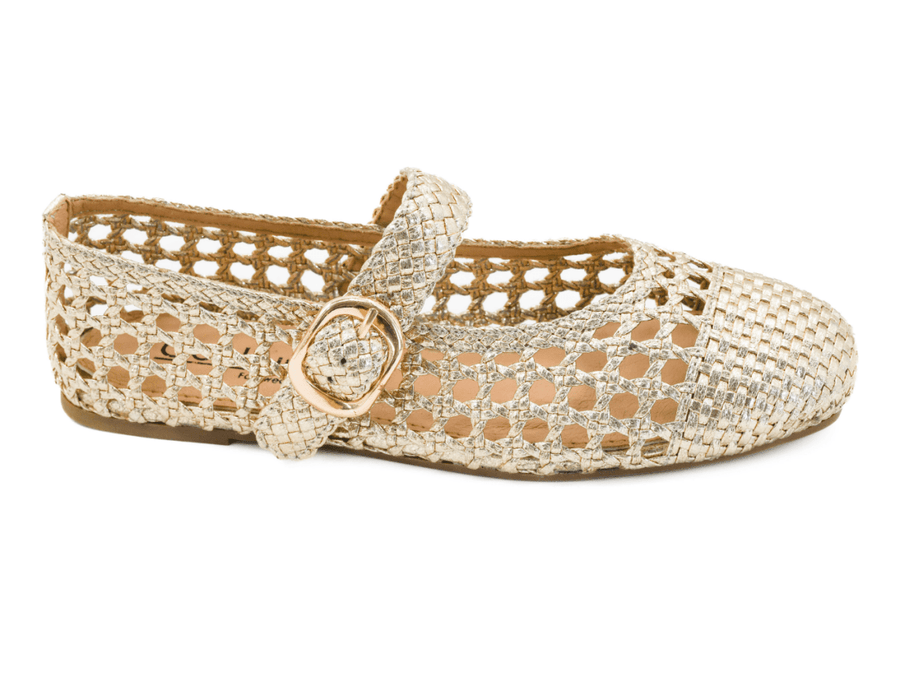 Corky's Gold Mixed Feelings Flats