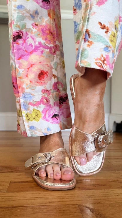 Corky's Gold Pick Me Up Sandals - Macoma Boutique304 Sandals