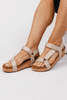 Corky's Gold Wash Metallic Don't Tempt Me Sandals FINAL SALE - Macoma Boutique302 Wedges & Heels