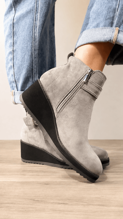 Corky's Grey Intuition Boots - Macoma Boutique303 Mules & Boots