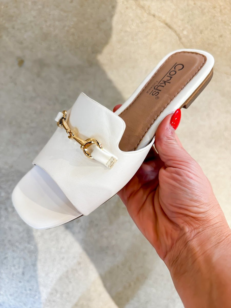 Corky's Ivory Bit Of A Breeze Sandals FINAL SALE