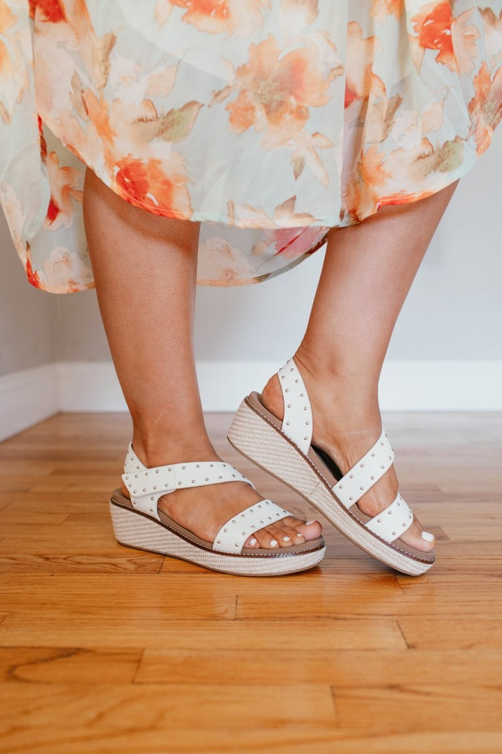 Corky's Ivory Chit Chat Sandals - Macoma Boutique304 Sandals