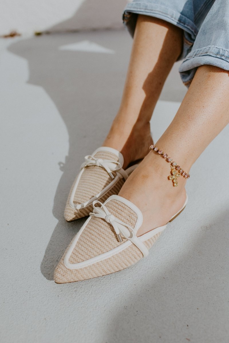 Corky's Ivory Combo Tip Included Mules - Macoma Boutique303 Mules & Boots