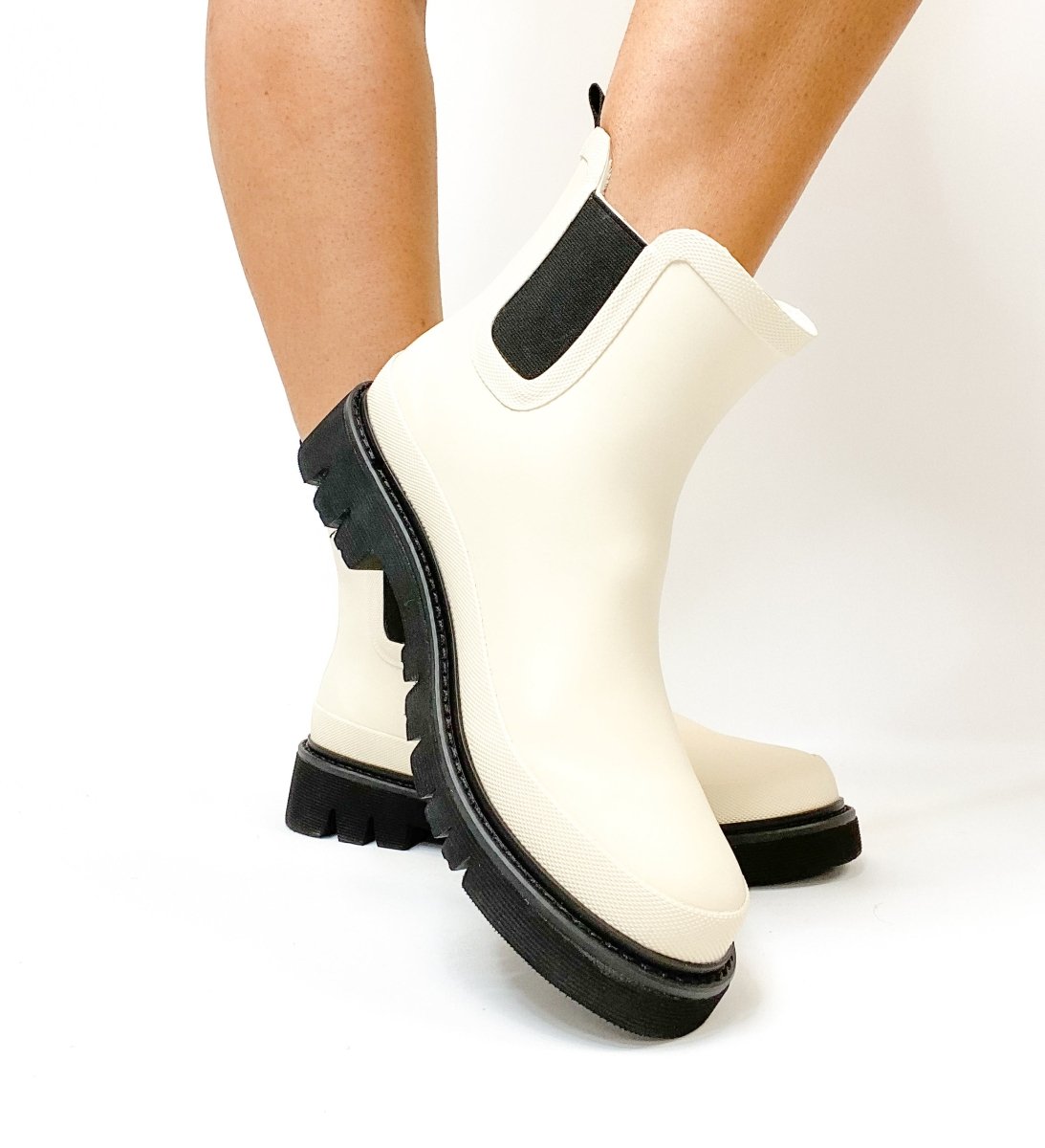 Corky's Ivory Drizzle Boots - Macoma Boutique303 Mules & Boots