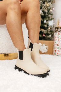 Corky's Ivory Drizzle Boots