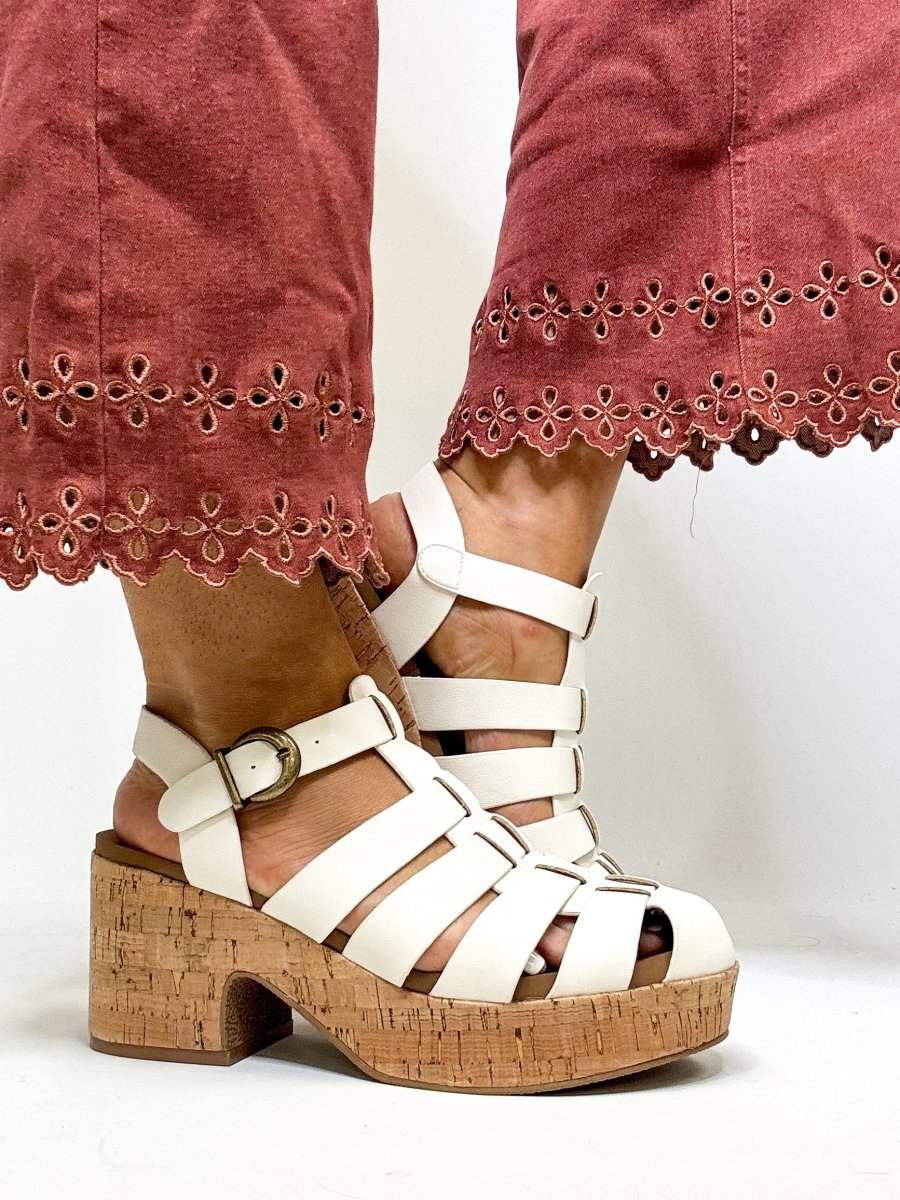 Corky's Ivory Fishin For A Compliment Shoes - Macoma Boutique302 Wedges & Heels