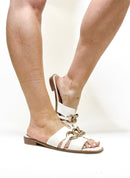 Corky's Ivory Off the Chain Sandals - Macoma Boutique304 Sandals