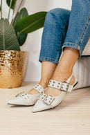 Corky's Ivory On The Prowl Flats - Macoma Boutique305 Flats