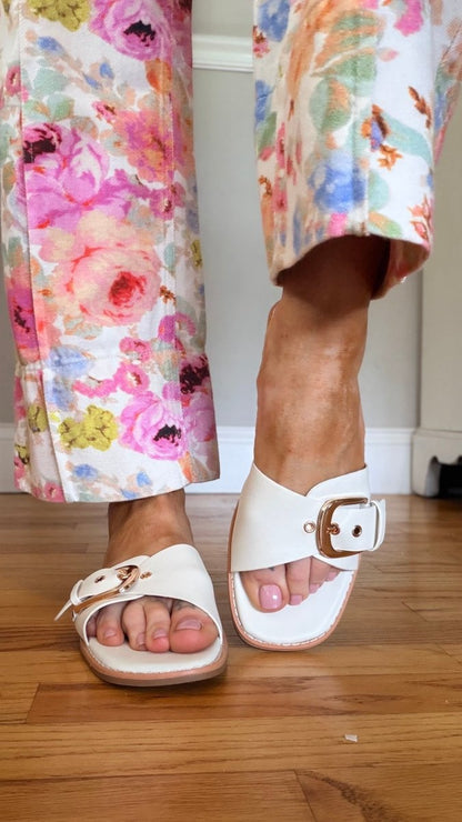 Corky's Ivory Pick Me Up Sandals - Macoma Boutique304 Sandals