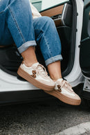 Corky's Ivory Pop Off Sneakers - Macoma Boutique301 Sneakers