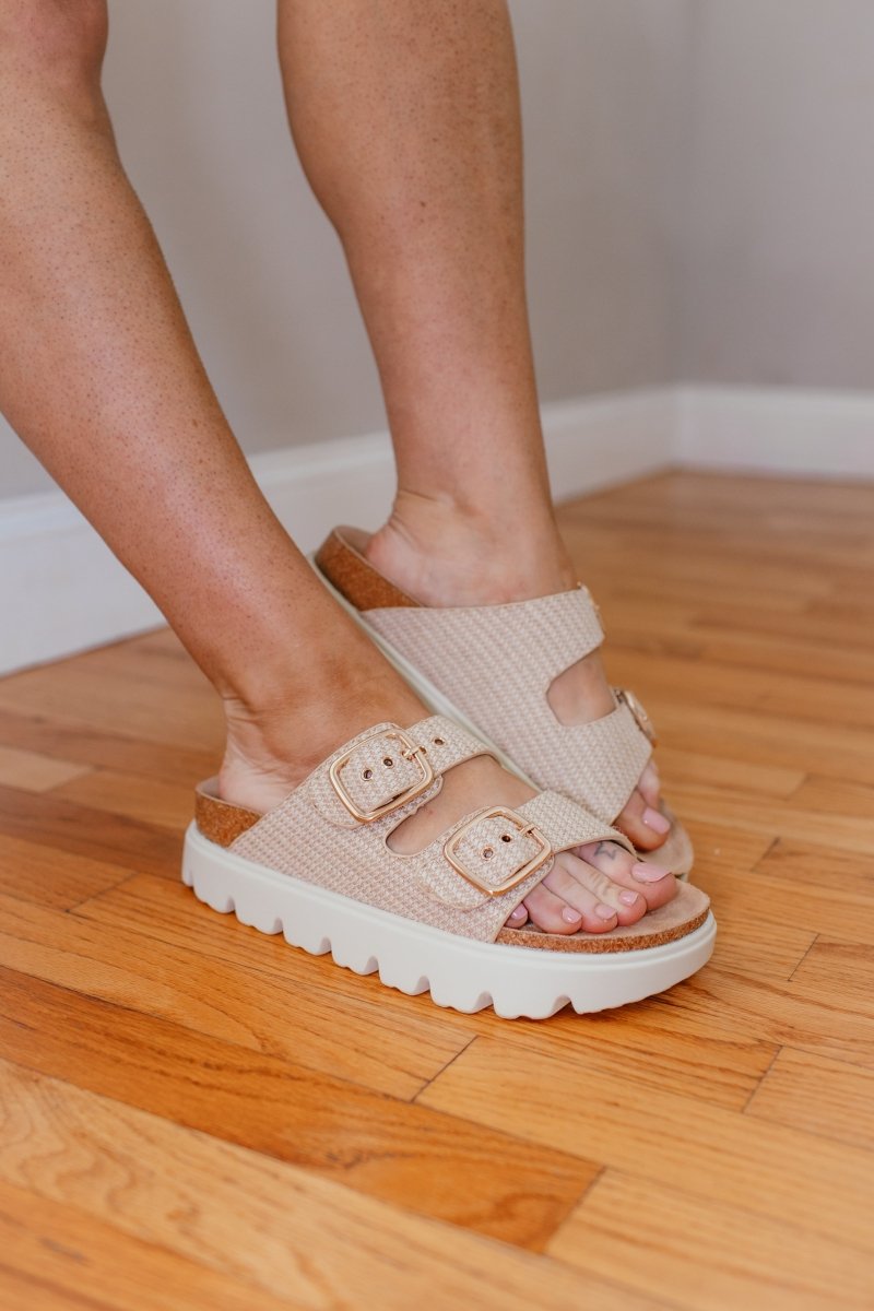 Corky's Ivory Rumor Has It Sandals - Macoma Boutique304 Sandals