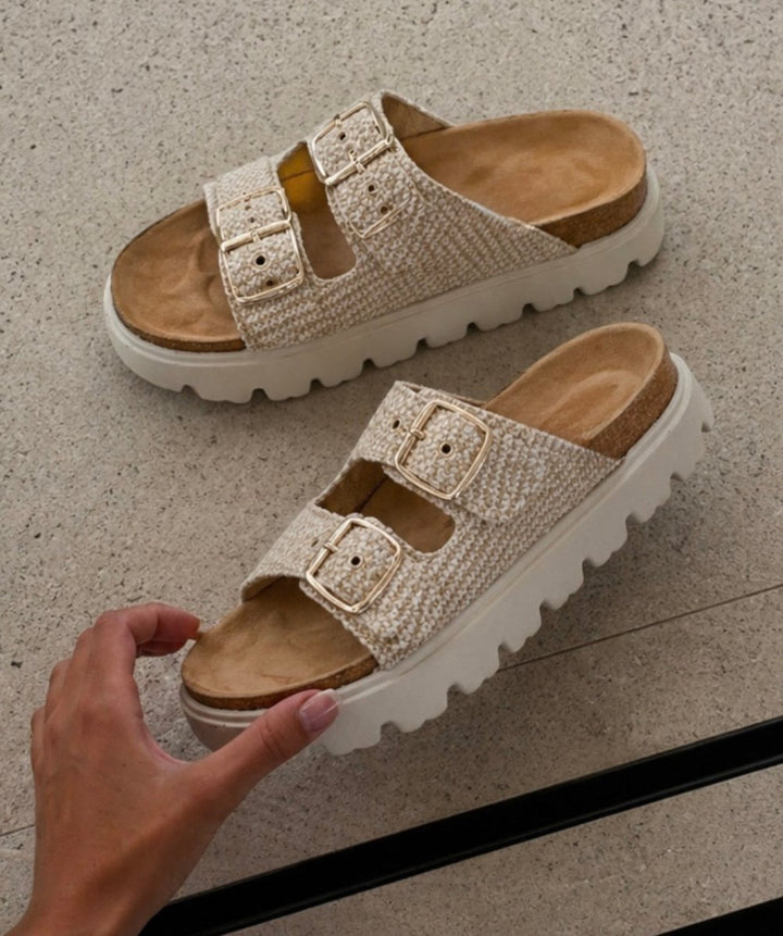 Corky's Ivory Rumor Has It Sandals - Macoma Boutique304 Sandals