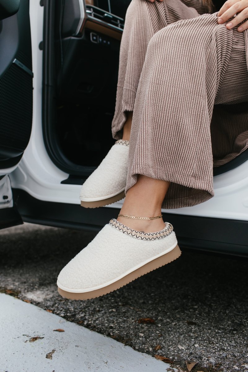 Corky's Ivory Sleepyhead Shoes