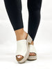 Corky's Ivory Totally Buggin Wedges FINAL SALE - Macoma Boutique302 Wedges & Heels