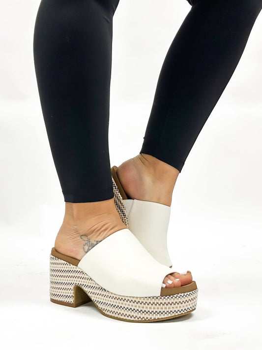 Corky's Ivory Totally Buggin Wedges FINAL SALE - Macoma Boutique302 Wedges & Heels