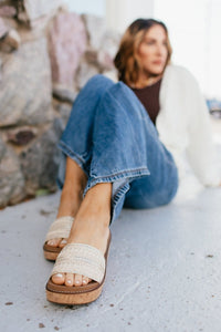 Corky's Ivory Wanderlust Sandals