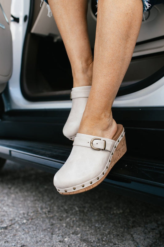 Corky's Ivory Who Knew Wedges - Macoma Boutique302 Wedges & Heels