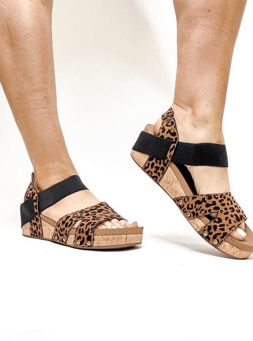 Corky's Leopard Better With Time Wedges - FINAL SALE - Macoma Boutique302 Wedges & Heels