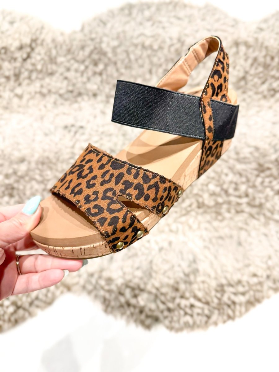 Corky's Leopard Better With Time Wedges - FINAL SALE - Macoma Boutique302 Wedges & Heels