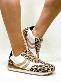 Corky's Leopard Combo Kickoff Sneakers
