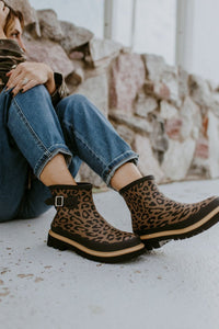 Corky's Leopard Drip Boots