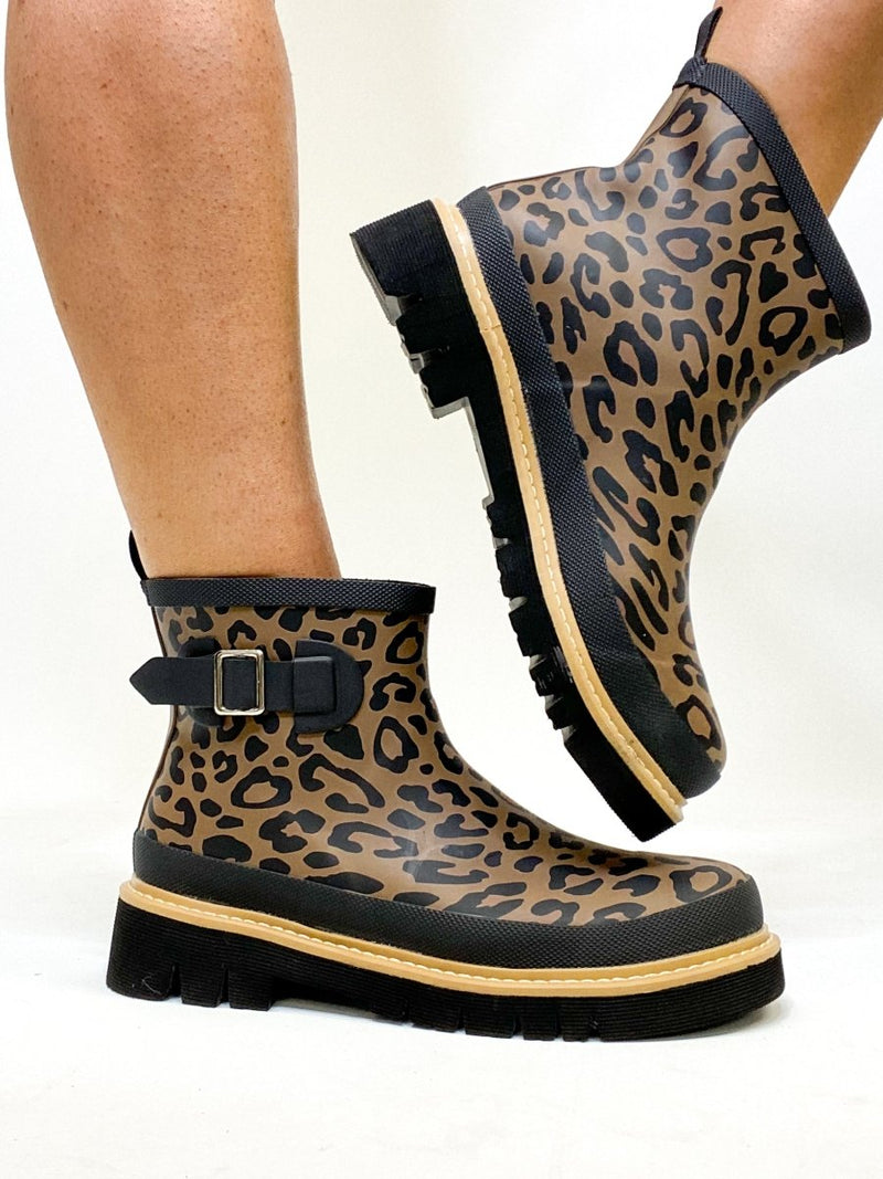 Corky's Leopard Drip Boots
