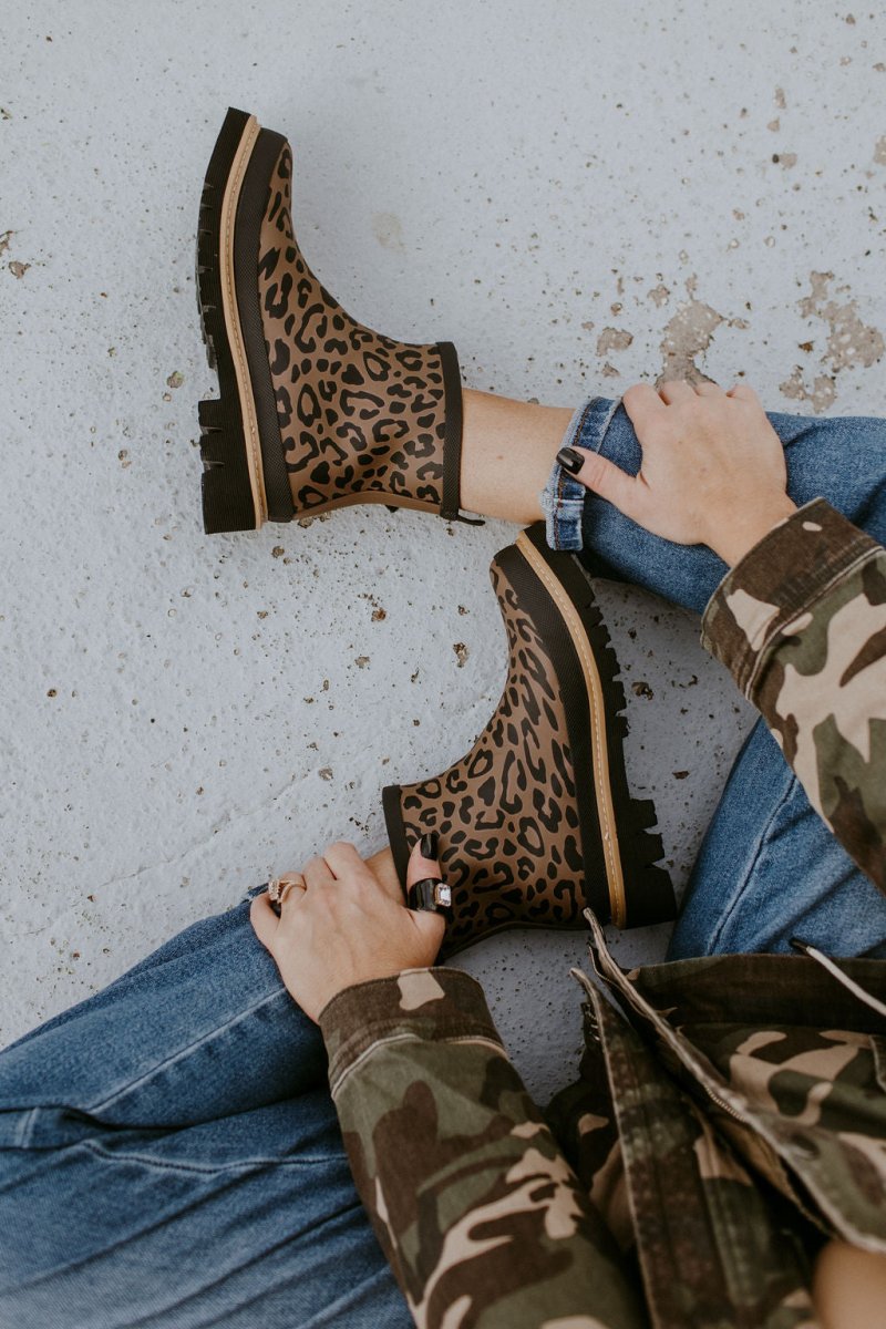 Corky's Leopard Drip Boots - Macoma Boutique303 Mules & Boots