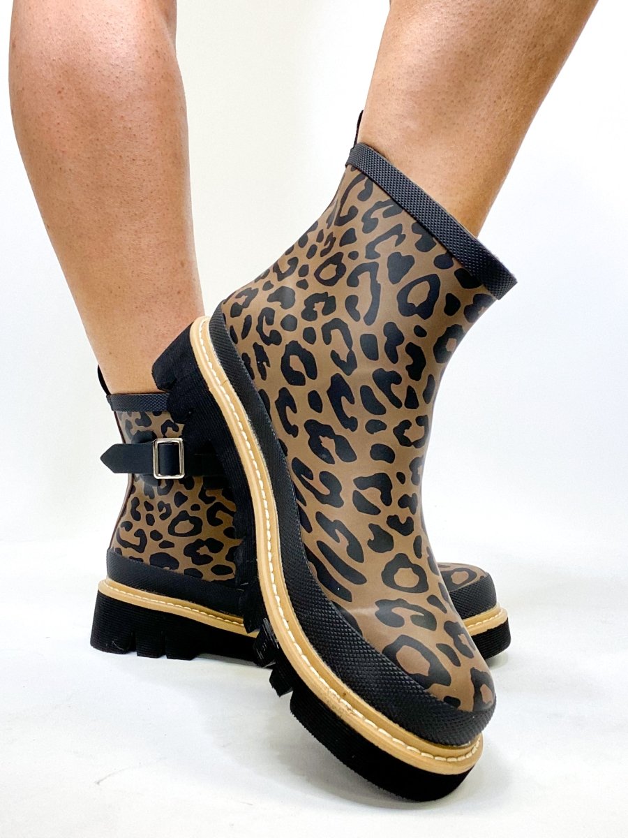 Corky's Leopard Drip Boots - Macoma Boutique303 Mules & Boots