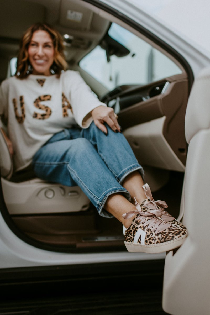 Corky's Leopard Friend Zone Sneakers - Macoma Boutique301 Sneakers
