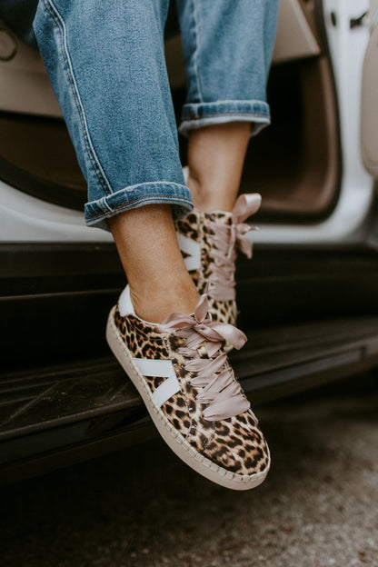 Corky's Leopard Friend Zone Sneakers - Macoma Boutique301 Sneakers