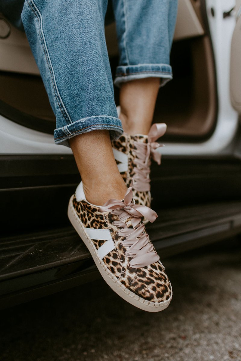 Corky's Leopard Friend Zone Sneakers