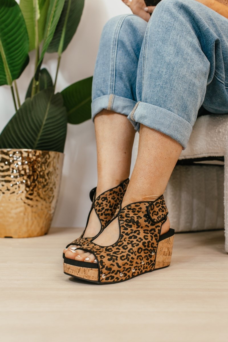 Corky's Leopard Frisky Sandals