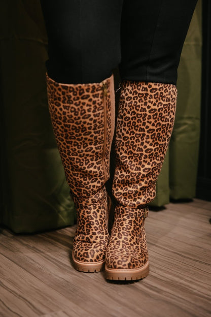 Corky's Leopard Let's Grab Coffee Boots - Macoma Boutique303 Mules & Boots
