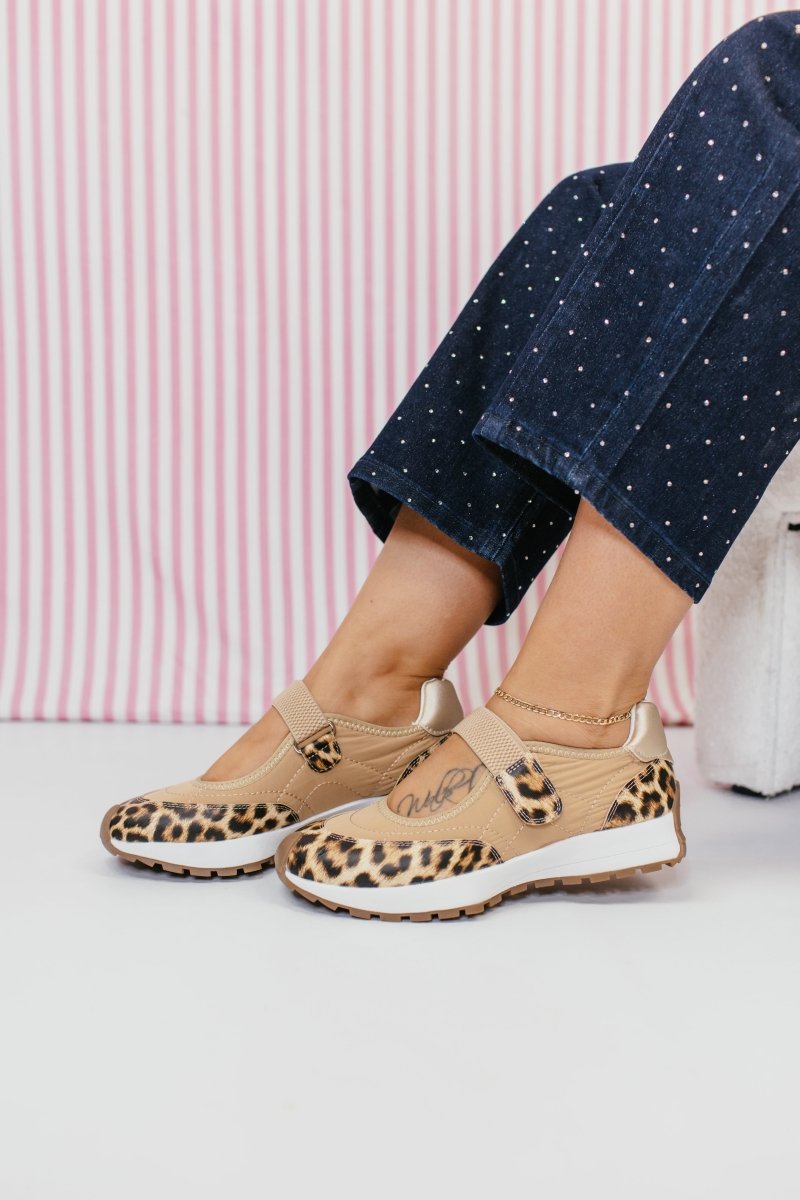 Corky's Leopard No Biggie Sneakers - Macoma Boutique301 Sneakers