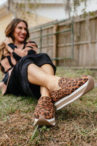 Corky's Leopard Sheesh Shoes