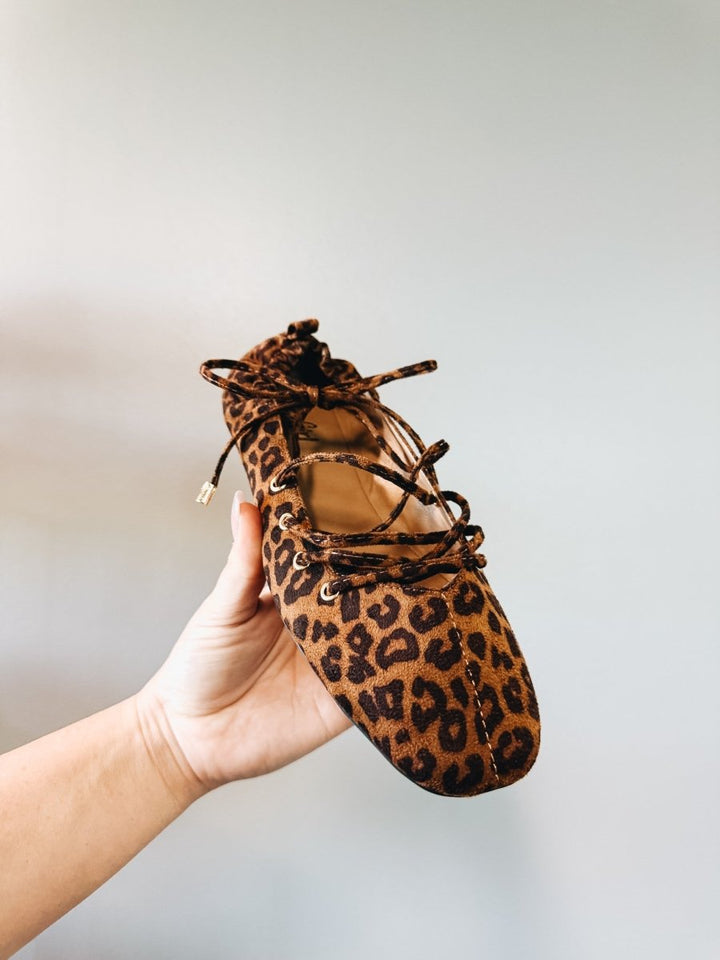 Corky's Leopard Tied Up Flats - Macoma Boutique305 Flats