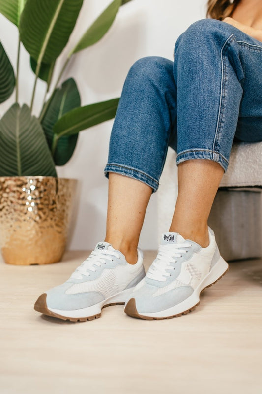 Corky's Light Blue No Prob Sneakers - Macoma Boutique301 Sneakers
