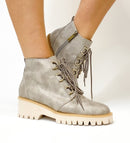 Corky's Light Grey Trail Ride Boots - Macoma Boutique303 Mules & Boots
