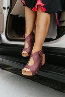 Corky's Merlot Frisky Wedges - Macoma Boutique302 Wedges & Heels