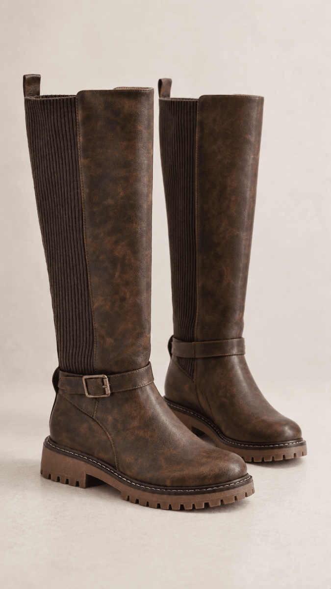 Corky's Mocha Let's Grab Coffee Boots - Macoma Boutique303 Mules & Boots