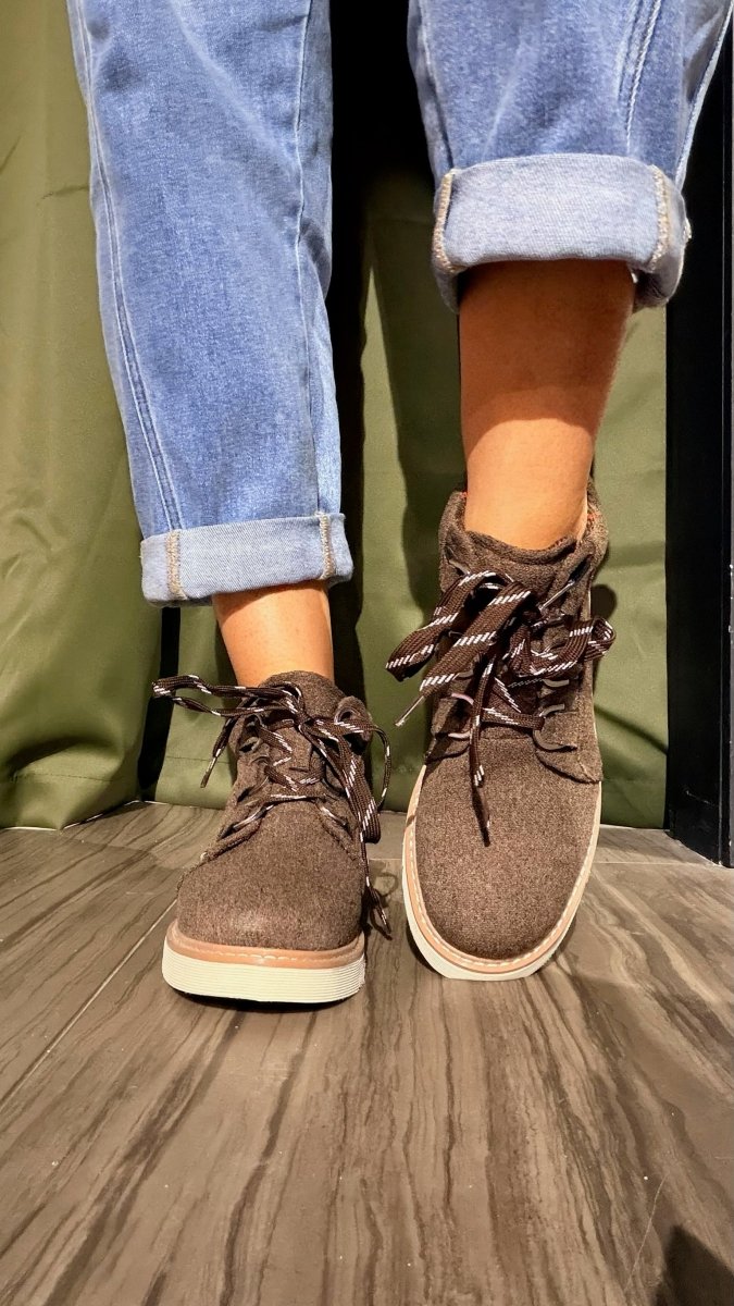 Corky's Mocha Texture Campfire Boots - Macoma Boutique303 Mules & Boots