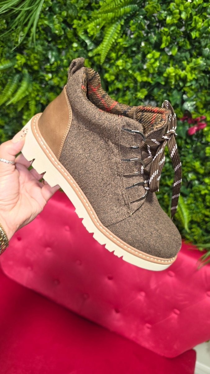 Corky's Mocha Texture Campfire Boots - Macoma Boutique303 Mules & Boots