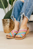 Corky's Multi Peace Out Sandals FINAL SALE - Macoma Boutique302 Wedges & Heels