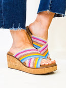 Corky's Multi Peace Out Sandals FINAL SALE - Macoma Boutique302 Wedges & Heels