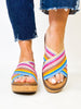 Corky's Multi Peace Out Sandals FINAL SALE - Macoma Boutique302 Wedges & Heels
