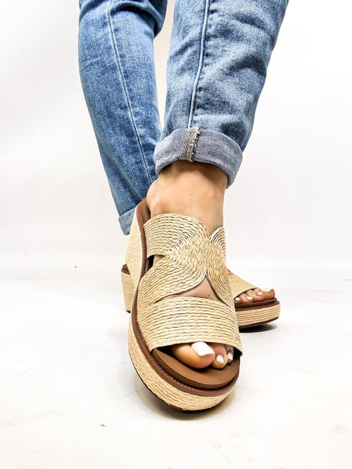 Corky's Natural Golden Hour Wedges FINAL SALE - Macoma Boutique302 Wedges & Heels