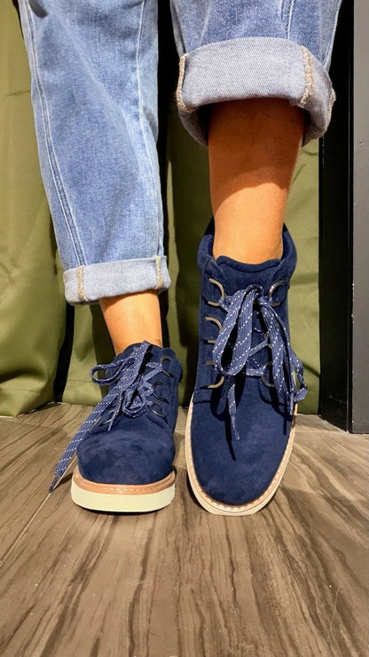 Corky's Navy Campfire Boots - Macoma Boutique303 Mules & Boots