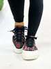 Corky's Navy Plaid That's Her Sneakers - Macoma Boutique301 Sneakers